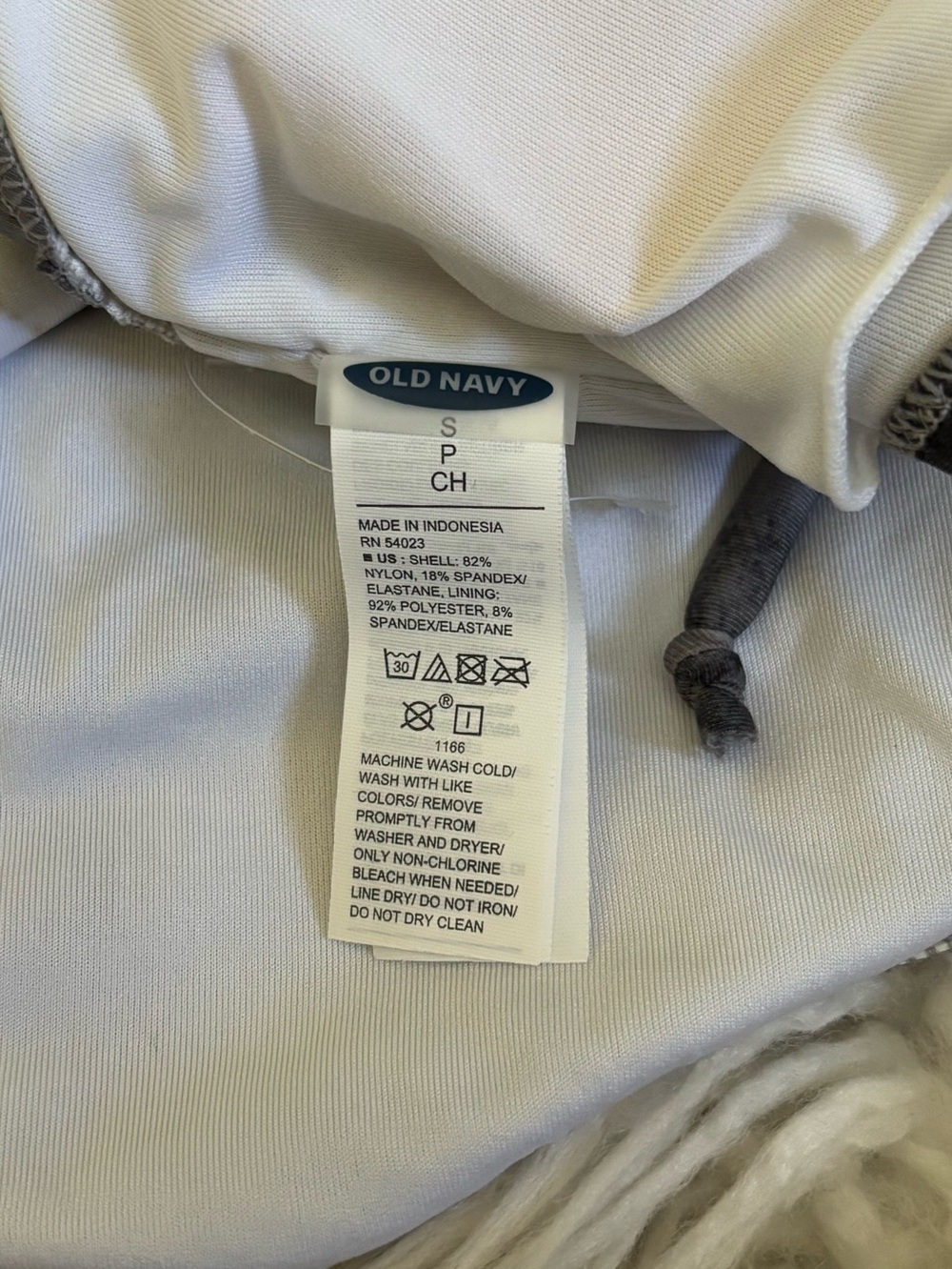 2pc Old Navy Gray Cinch Tie-Dye Bikini  Size S EUC - Picture 8 of 9